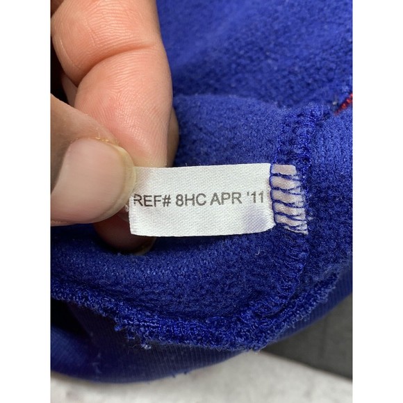 Adidas Chicago Cubs Hoodie Size XLarge (18-20) Pullover Sweatshirt Youth Blue - Picture 15 of 16